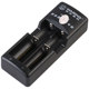 Huasheng Black Panther 18650 Dual-Slot Charger for Home Use 18500 Flashlight Lithium Battery Charger Direct Charging Charger with Overvoltage Protection