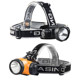 Huasheng Black Panther Explosion-Proof Headlamp, Head-Mounted Flashlight with Certificate, Strong Light, Rechargeable, Outdoor Long-Range Led for Inspection and Firefighting