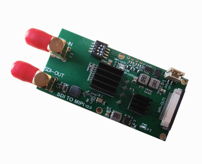 Sdi to Mipi Csi-2 with Loop Output, Industrial Grade, Compatible with Rockchip, Hisilicon, Nvidia, Allwinner, Qualcomm