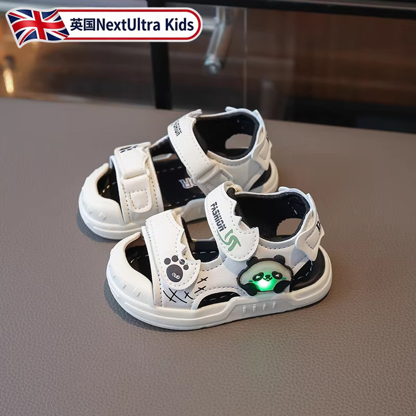 Британская мужская обувь NU treasure cool summer shoes baby 2026, обувь Baotou, обувь на мягкой подошве, детская летняя нескользящая обувь, младенцы могут промокнуть
