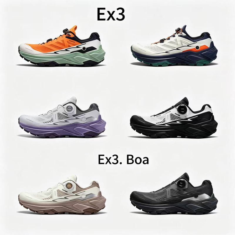 Cross-Border Original Kls Da Pao Wang Black Mountain Men's Shoes Du2 Ex330 Women's Shoes Outdoor Hiking and Trekking Shoes