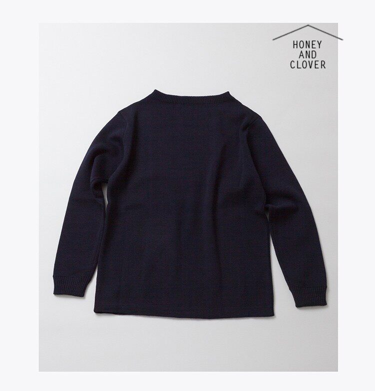 Thin section ANDERSEN ANDERSEN Marine Solid autumn winter Leisure loose wool needles sweater sweater