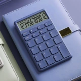 Калькулятор Электронный калькулятор мини -маленький, простой, модный чистый красный финансовый бухгалтерский офис Студенческий компьютер для компьютера