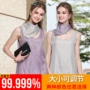 Bộ đồ bảo vệ bà bầu mặc áo bà bầu bằng sợi bạc mặc quần áo chống bức xạ nữ mang thai đi làm bốn mùa quần áo bầu cao cấp