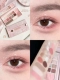 [Комплексная палитра теней для век Yunsha#Eyeshadow] 03 Yunsha Pink Apricot Ready Stock