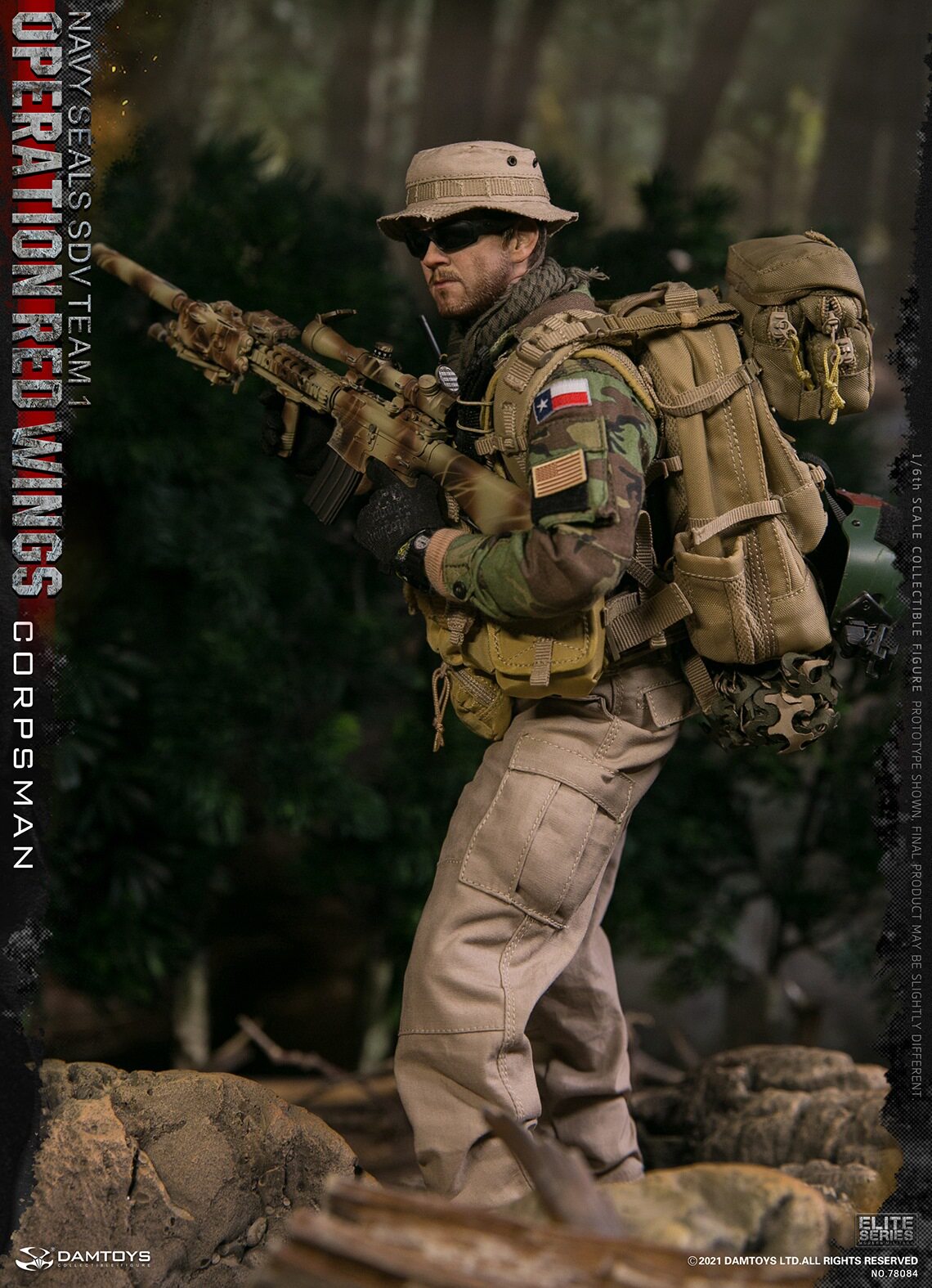 1:6 scale DamToys Operation Red Wings Corpsman 12