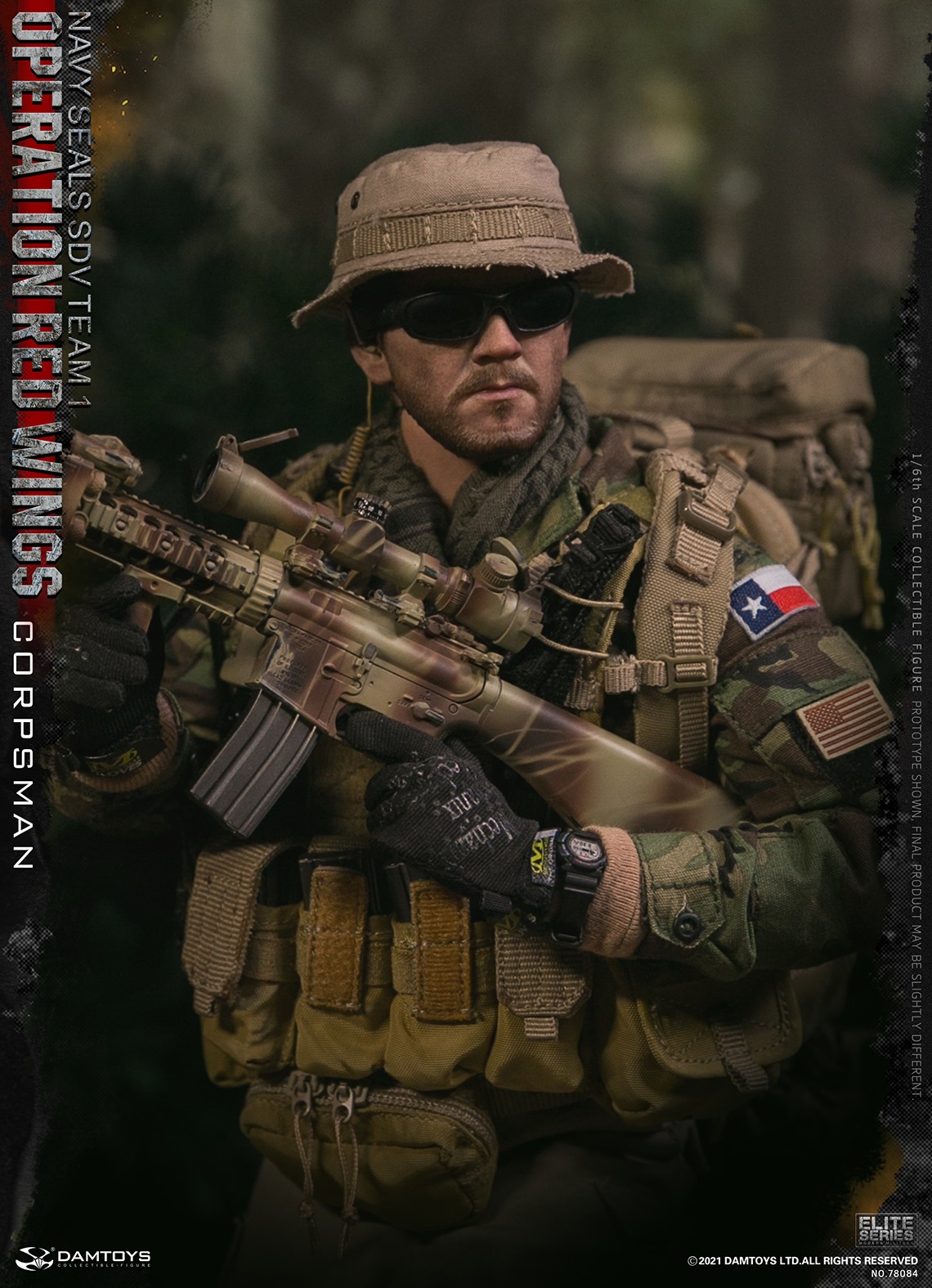 1:6 scale DamToys Operation Red Wings Corpsman 12