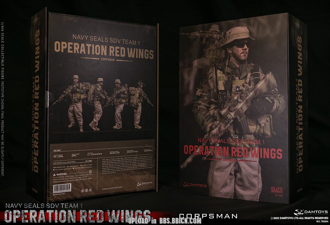 1:6 scale DamToys Operation Red Wings Corpsman 12