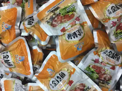 Special Zhoushan specialty Yudan crispy tuna leisure seafood instant 500g