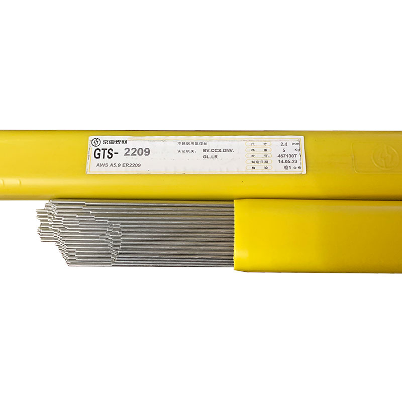 Jinglei welding material GTS-2209 stainless steel welding wire argon arc welding wire 2 0 duplex stainless steel welding wire 2 4mm