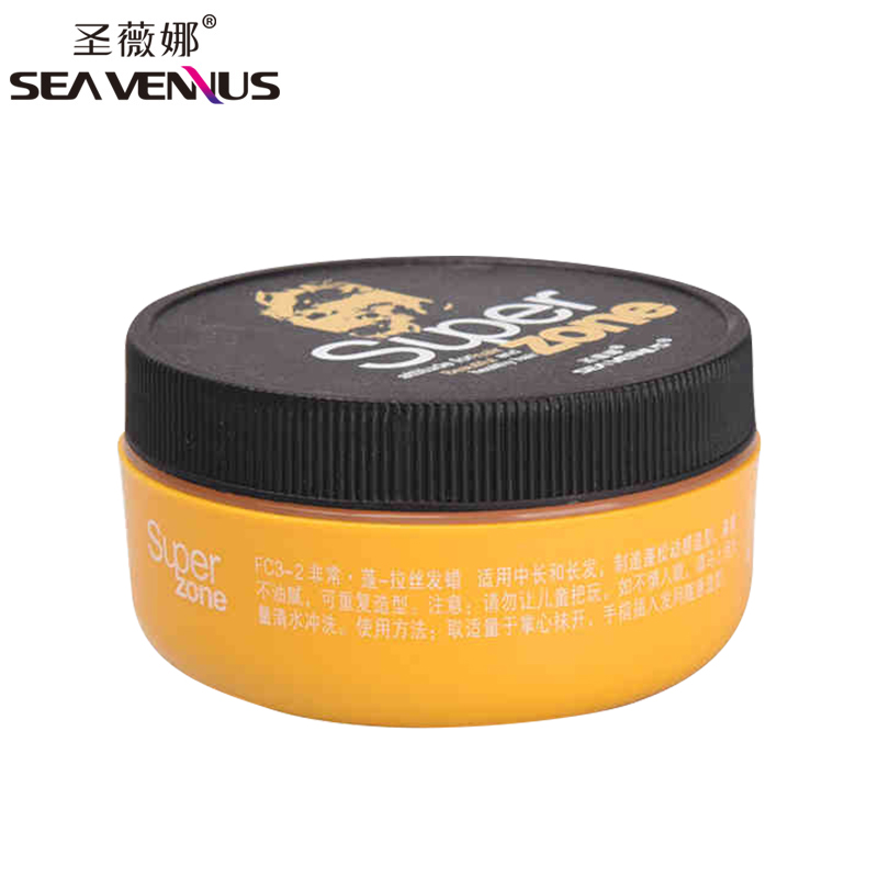 St. Vena Brushed Hair Wax Men's and Women's Hair Fluffy Styling Wax Long-lasting Fragrance and Unscented Styling Clay