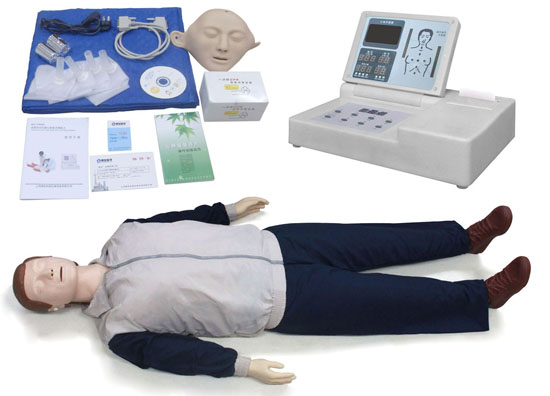 液晶显示高级电脑心肺复苏模拟人