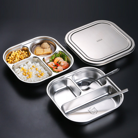 Yingtianxia 304 stainless steel canteen dining plate partition