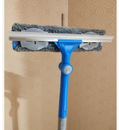 Double sided scraped wiper window wiper glass telescopic rod wiping window brush cleaning glass tool glass scraping window scraping brush