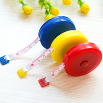 One yuan second kill mini tape telescopic plastic tape measure small measuring ruler