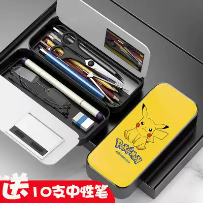 Pikachu pen bag net red pencil case female pencil case personality 2021 new student bully special male Altman