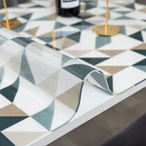 Tea table mat 2021 new manicure desktop mat cloth seat cloth tablecloth Waterproof high-end water kitchen oil-proof