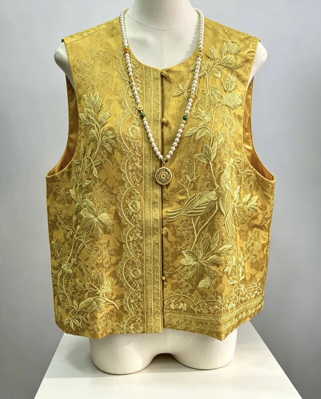 Heavy-Duty Vest (Yellow - Fully Embroidered) Heavy-Duty Vest (Yellow - Fully Embroidered)