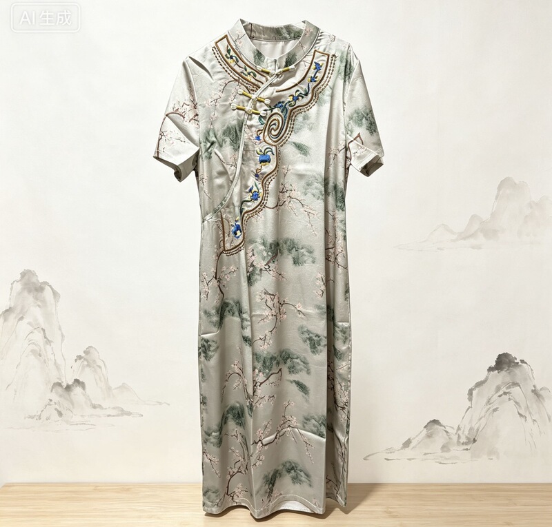 Heavy Embroidered Dress