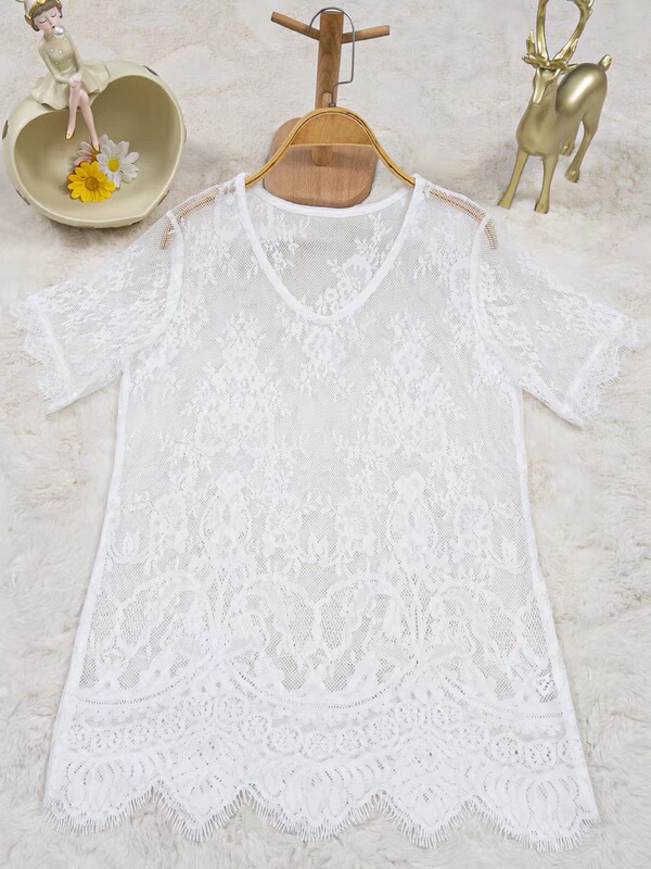 V-Neck Lace Top V-Neck Lace Top
