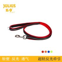 Julius K9 POWAIR ultra-light reflective traction rope for dog chain domestic pet traction with firewood dog gold wool