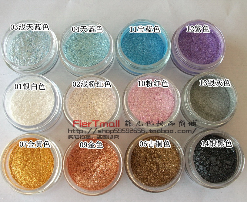 Độ bóng cao bột sáng pearlescent phấn mắt bột long lanh long lanh sequins trẻ em người lớn giai đoạn hiệu suất mỹ phẩm trang điểm ộ phấn mắt
