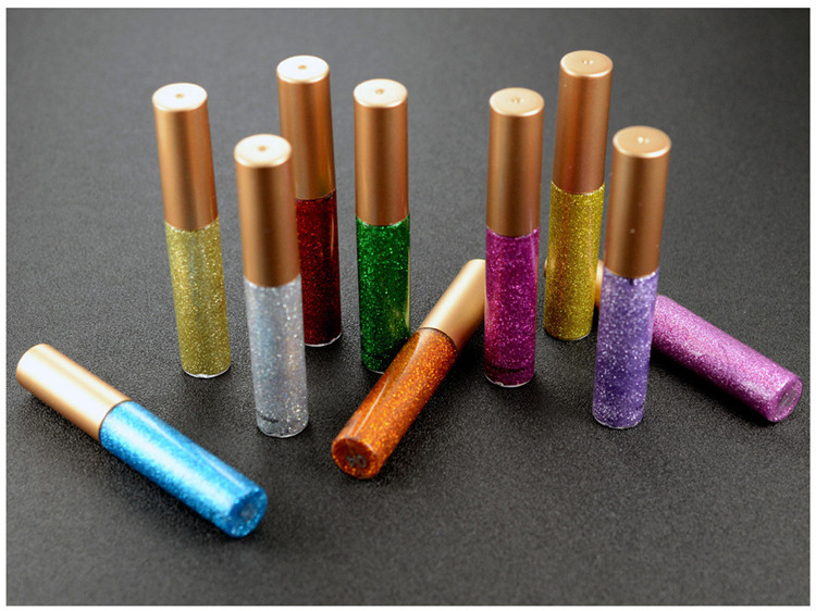 Màu Eyeliner Mắt Không Thấm Nước Sáng Jingjing Pearlescent Shining Ngày của Trẻ Em Giai Đoạn Phấn Mắt Trang Điểm kẻ eyeliner cho mắt 2 mí
