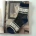 Vớ đôi trung tính, ý tưởng cotton pha trộn, vớ gió quốc gia màu retro, vớ nam, vớ nữ tất cổ ngắn Vớ nam