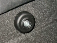 Одиночная шарнирная фиксированная кусок круглый, а один не содержит винтов