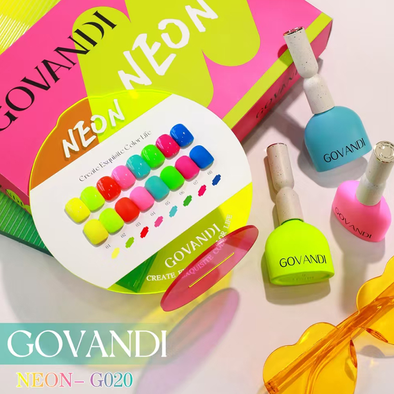 New Nail Polish Gel Is Now on the Market, with High Saturation, Long-Lasting, Strong Color, Fluorescent Red for Nail Salons