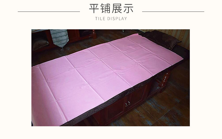 Massage thẩm mỹ viện tờ dùng một lần Nước dày và nệm dầu đơn đơn y tế Trắng Xanh 80 * 180 - Khăn trải giường drap giường 1mx2m