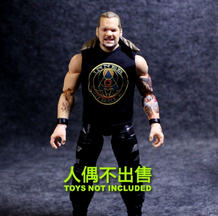 Aew WWE Series 6 -INCH Puppet Accessories Y2J Христос Иерихон Крис Джеррико Т -Форбат