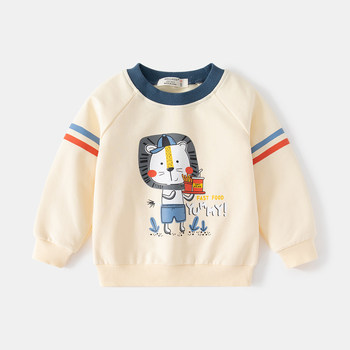 Boys sweater spring and autumn children's tops autumn children's clothes autumn children's clothing 2022 new three-year-old baby autumn clothes