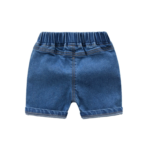 Летние детские шорты, джинсы для мальчиков, летняя одежда, штаны