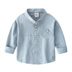 Áo sơ mi nam tay dài 2019 xuân hè mới cho bé sơ sinh cotton Nhật Bản mùa thu 5 tuổi áo trẻ em thủy triều - Áo sơ mi thời trang trẻ em cao cấp Áo sơ mi