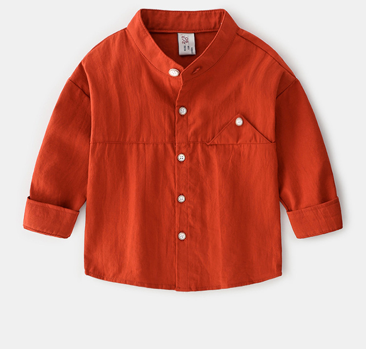 Áo sơ mi nam tay dài 2019 xuân hè mới cho bé sơ sinh cotton Nhật Bản mùa thu 5 tuổi áo trẻ em thủy triều - Áo sơ mi thời trang trẻ em cao cấp