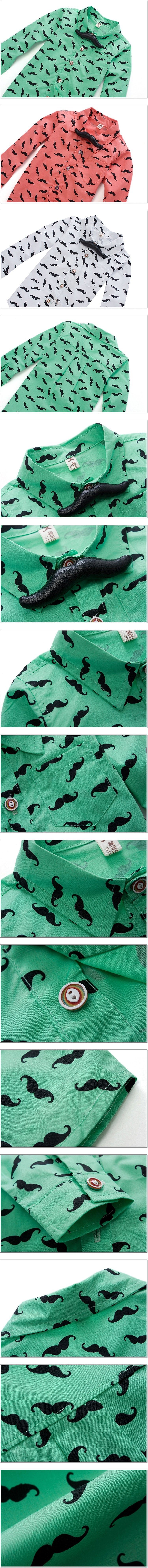 Chemise garcon à manche longue - Ref 2082131 Image 25