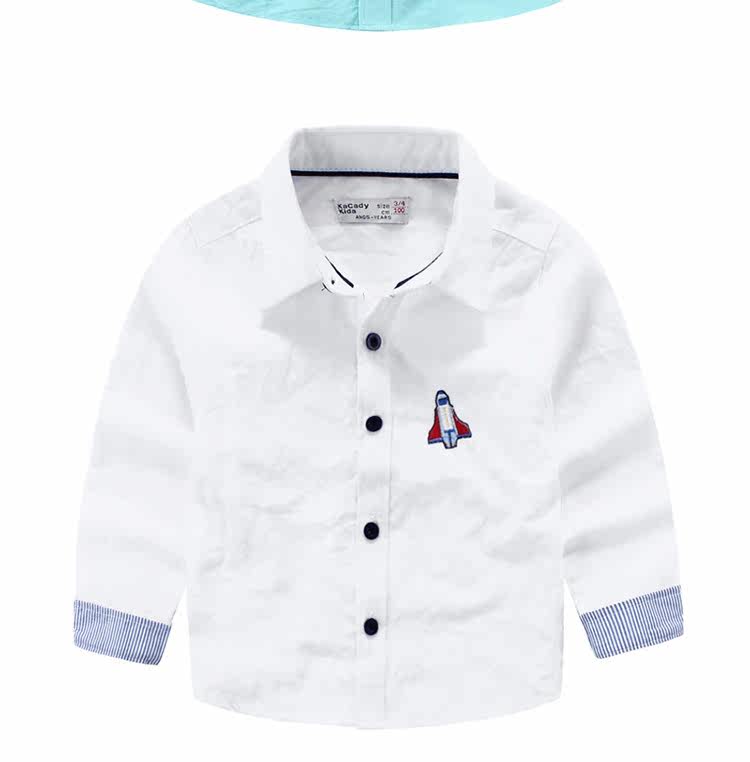 Chemise garcon à manche longue - Ref 2082156 Image 14