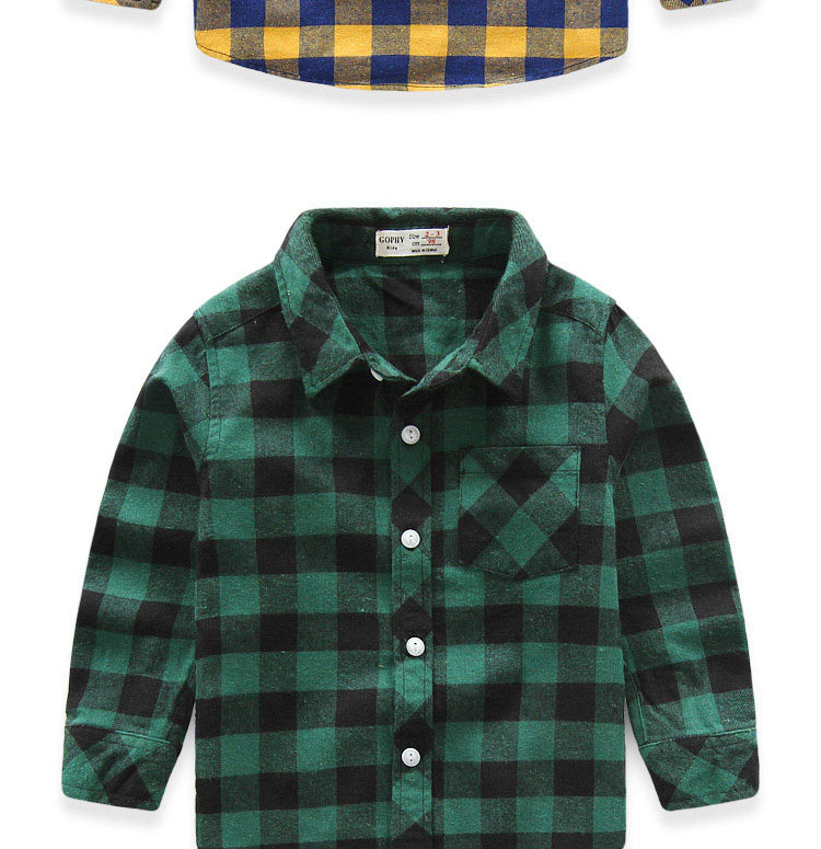 Chemise garcon à manche longue - Ref 2082151 Image 12