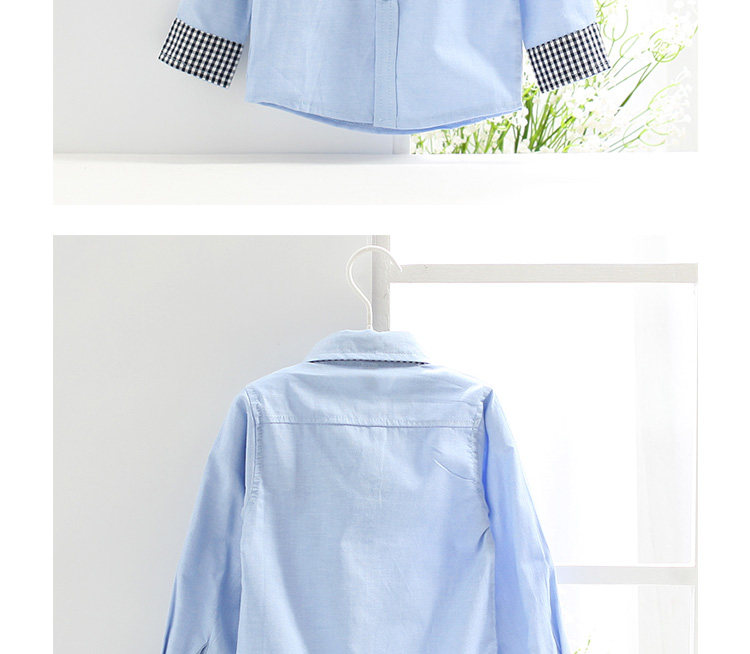 Chemise garcon à manche longue - Ref 2082130 Image 21