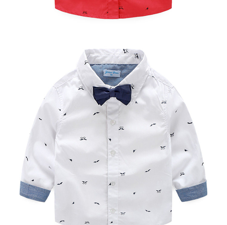 Chemise garcon à manche longue - Ref 2082197 Image 14