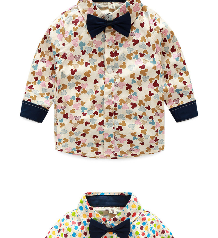 Chemise garcon à manche longue - Ref 2082181 Image 12