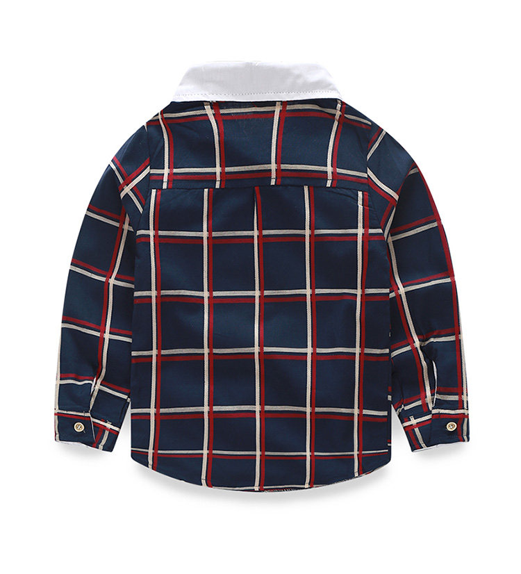 Chemise garcon à manche longue - Ref 2082140 Image 6