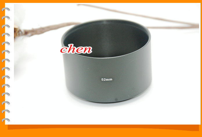 Mid-52m long charred straight barrel metal light shield cover Lostomas