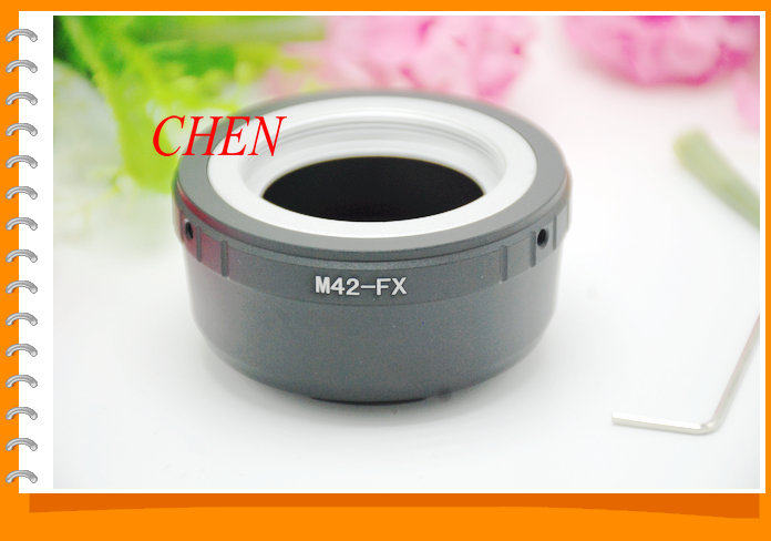 M42 lens turn X-Pro1 X-E1 single electric camera high precision switching ring M42-FX
