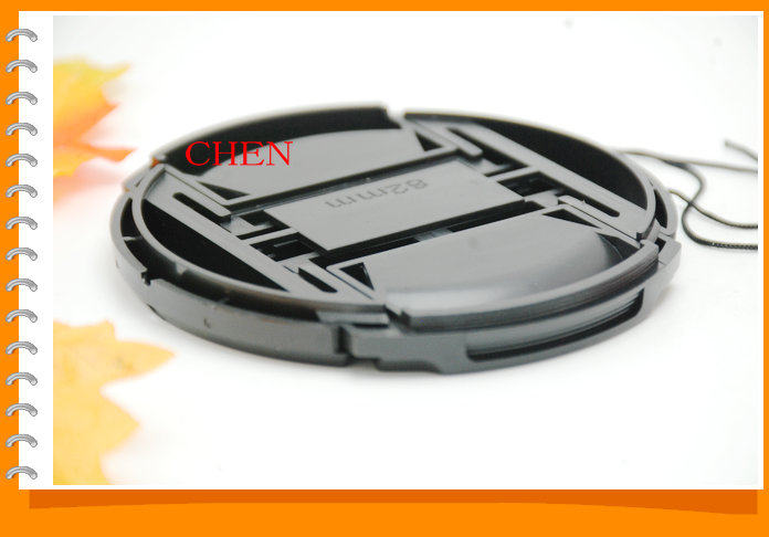 No lettering lens cap 82mm (with protective rope)