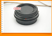 MD to EOS EF body MD-EOS EF adapter ring glass ring with corrective lenses and front and rear covers included