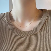 Clear Barn Pick Up Omission Olai Special Cabinet Withdrawal Vegetarian Chain Snake Bone Chain Woman Not Falling Color Can Wear Pendant Gold Chain