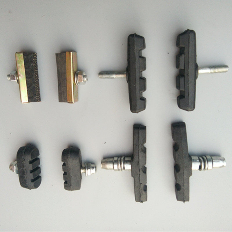 Climbing car brake leather brake block micro V brake universal bike folding cart lady car brake sheet dead flying car