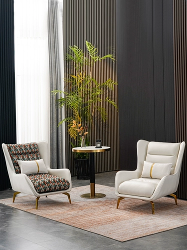 Итальянский сингл диван тысяча птиц сетка северная ленивая семейная гостиная балкон современный отдых высокий тигр